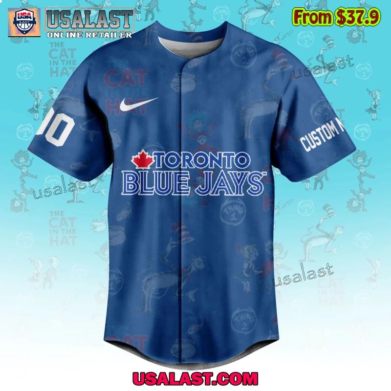 Toronto Blue Jays x Dr Seuss Baseball Jersey