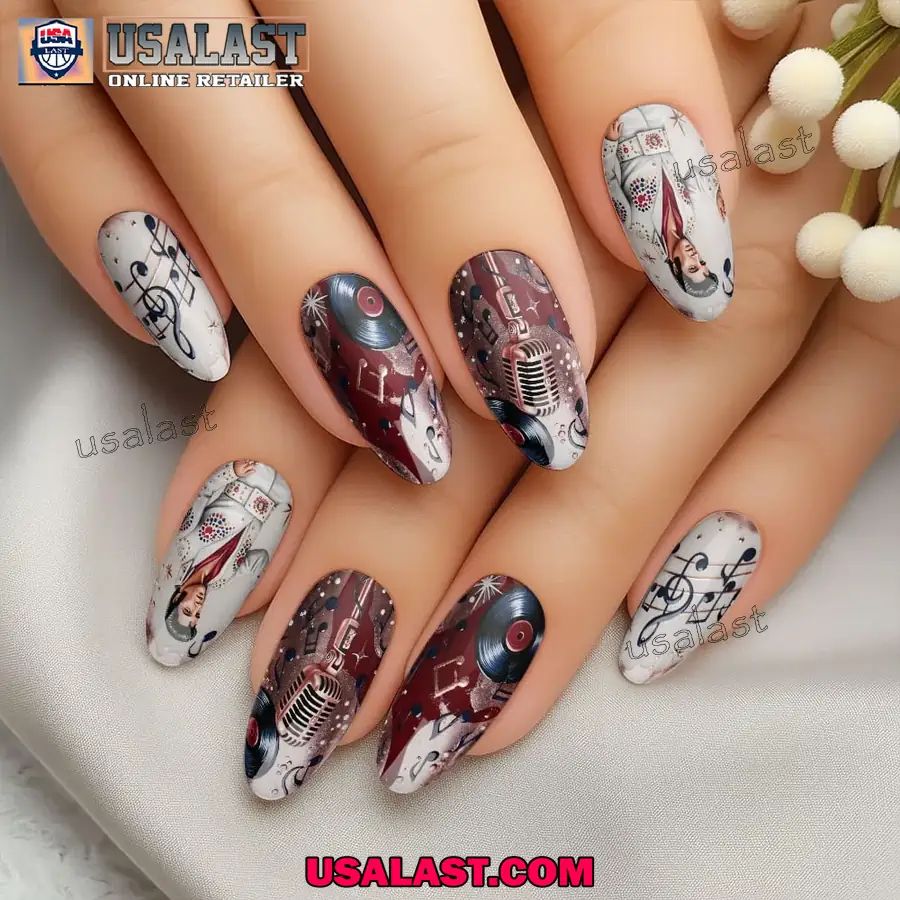 Elvis Presley Nails Box Gift For Fan