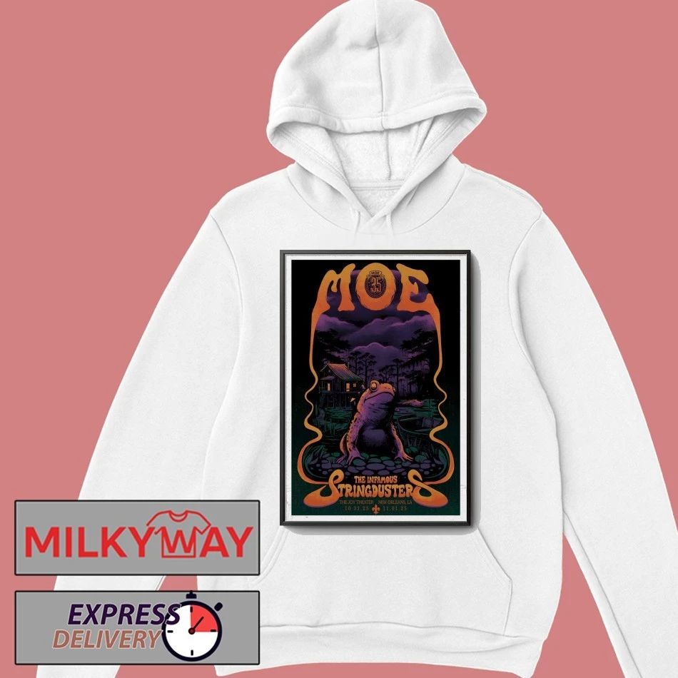 Moe Oct 31 & November 1, 2025 Concert The Joy Theater shirt