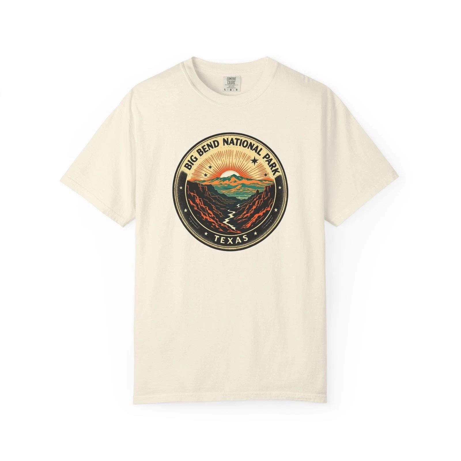 Big Bend National Park T-Shirt Custom Colors Graphic Tee Souvenir Travel Gift