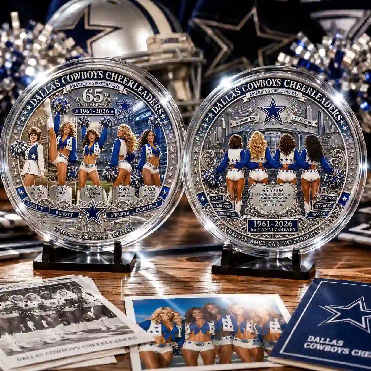 Dallas Cowboys Cheerleaders 65th Anniversary Commemorative Coin