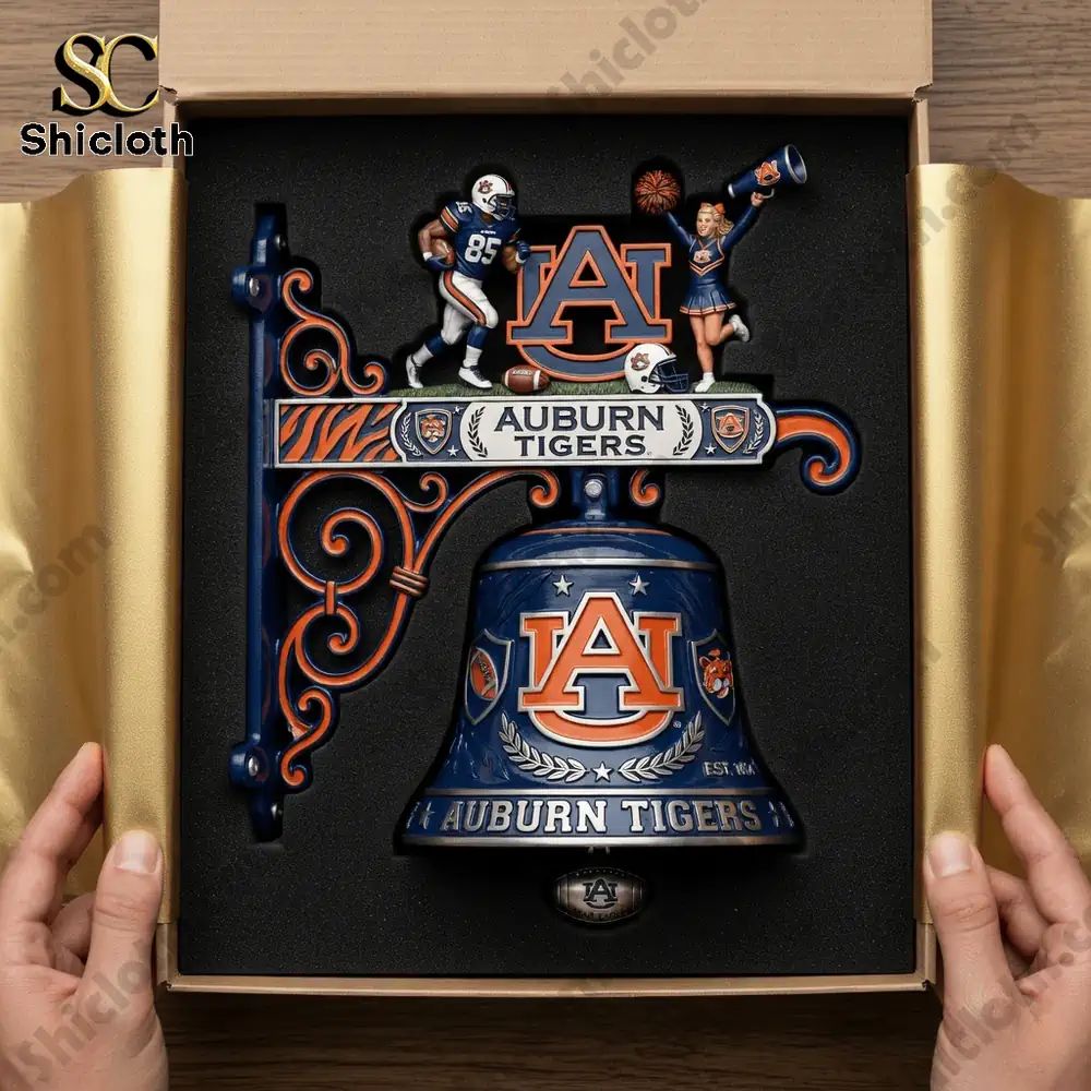 Auburn Tigers Limited Edition Wall Bell