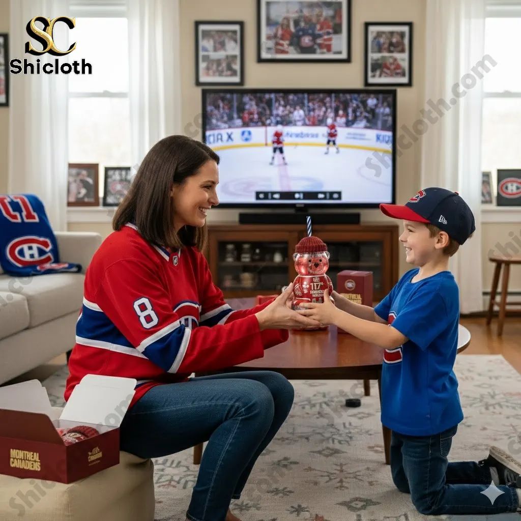 Montreal Canadiens 117th Anniversary Bear Bottle – Limited Edition (1909-2026)