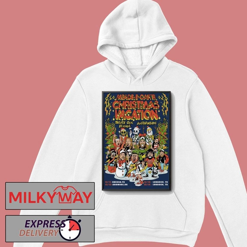 Treaty Oak Revival And Austin Meade Christmas Shows 2025 Poster shirt