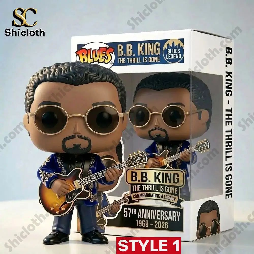 B.B. King The Thrill Is Gone 57th Anniversary Funko Pop! Figure
