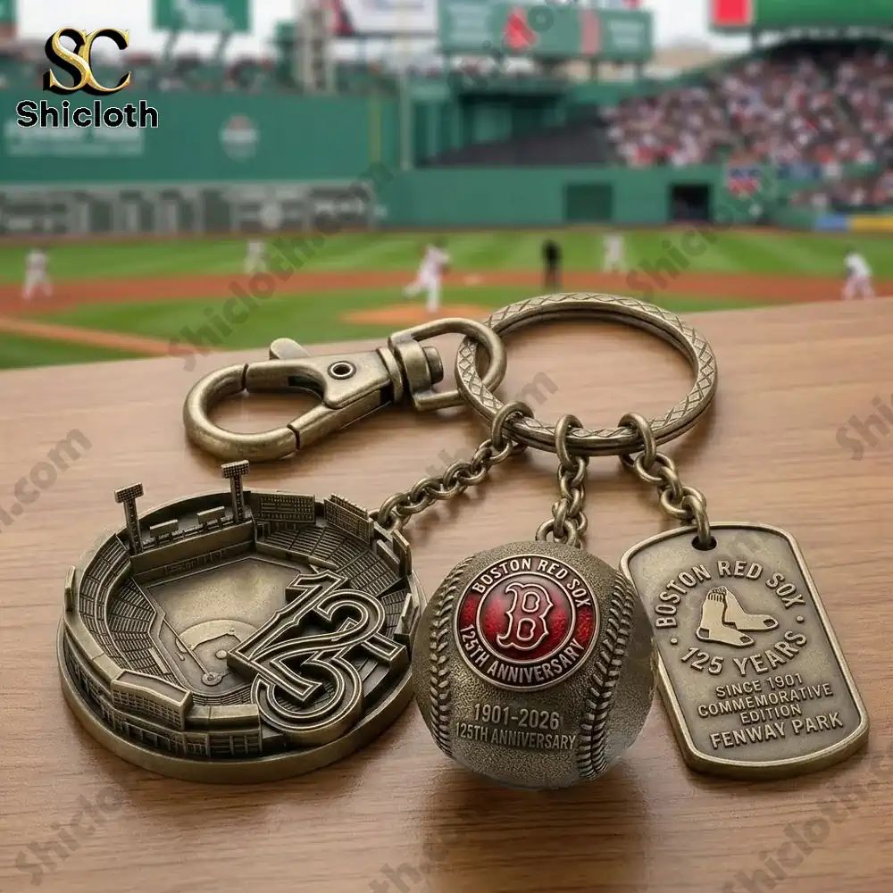 Boston Red Sox 125th Anniversary Collector’s Keychain
