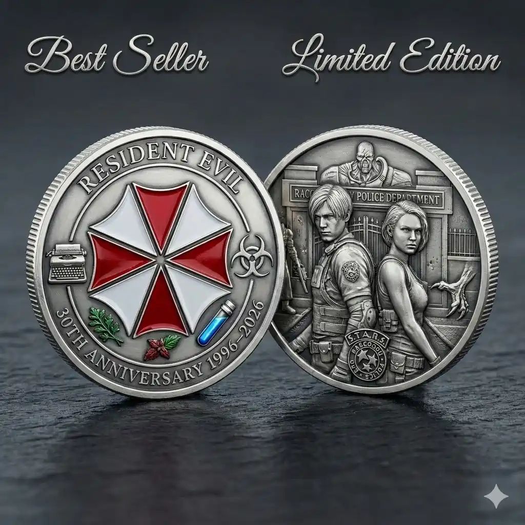 Resident Evil 30th Anniversary Umbrella Outbreak Commemorative Coin