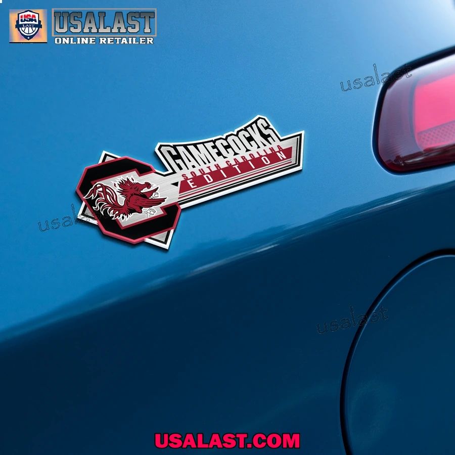 South Carolina Gamecocks Edition 3D Car Badge Sticker