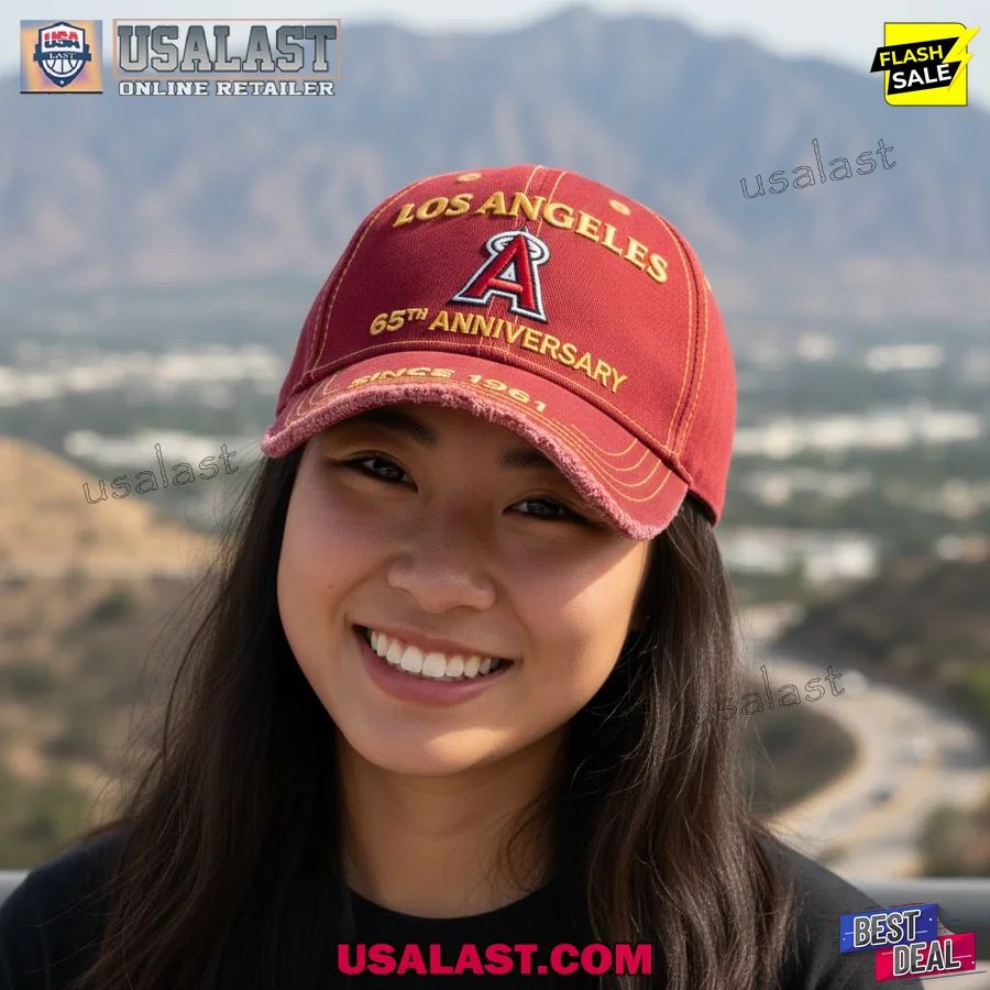 Los Angeles Angels 65th Anniversary 1961-2026 Classic Cap
