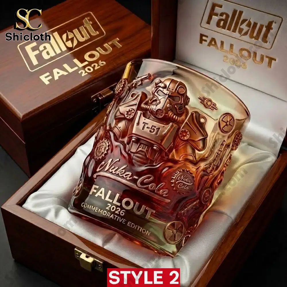 Fallout 2026 Commemorative Whiskey Glass