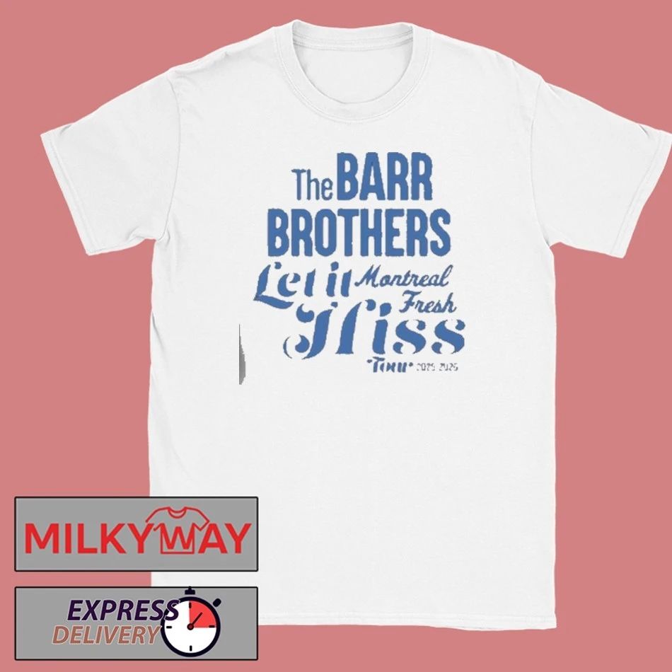 The Barr Brothers Let It Hiss Tour 2025-2026 shirt