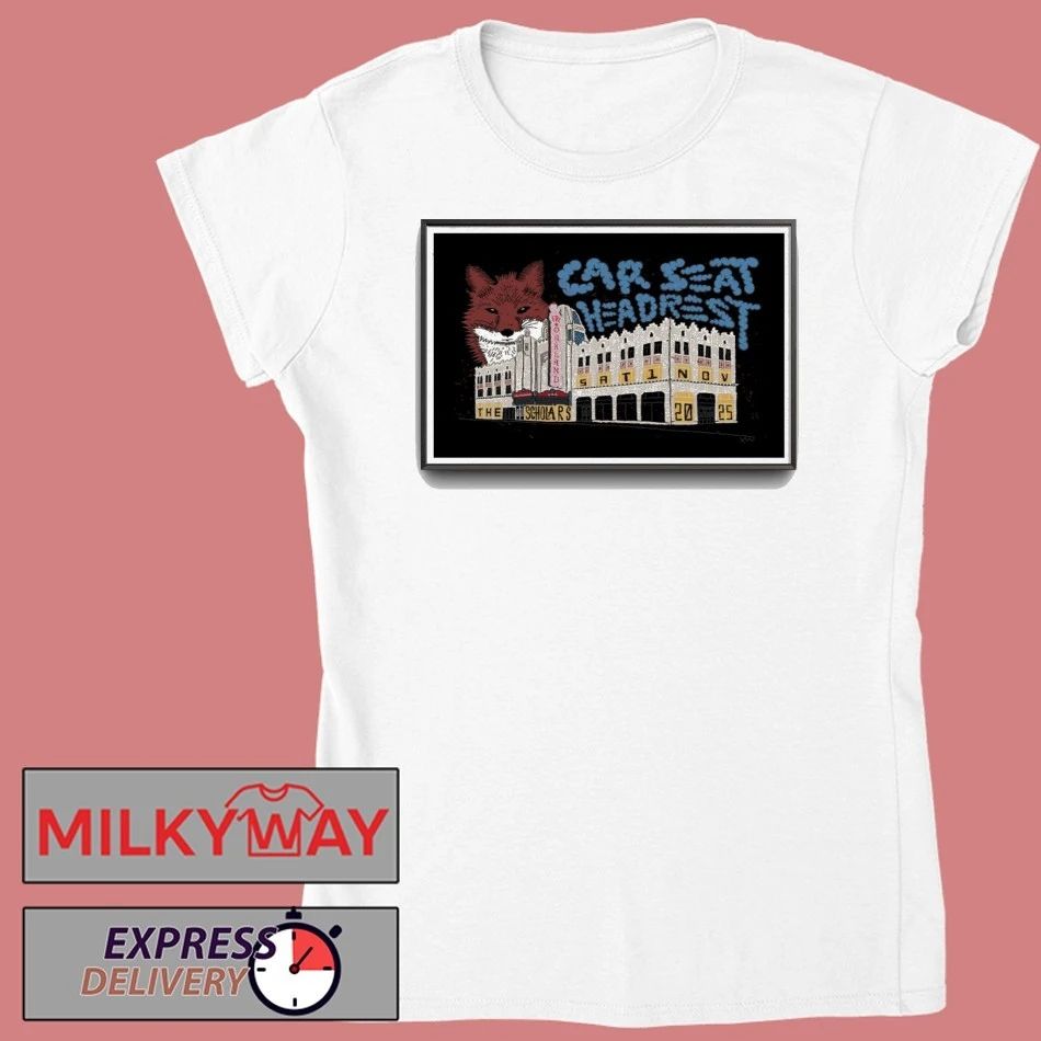 Car Seat Headrest Show The Fox Theater Oakland Nov 1 2025 Poster shirt