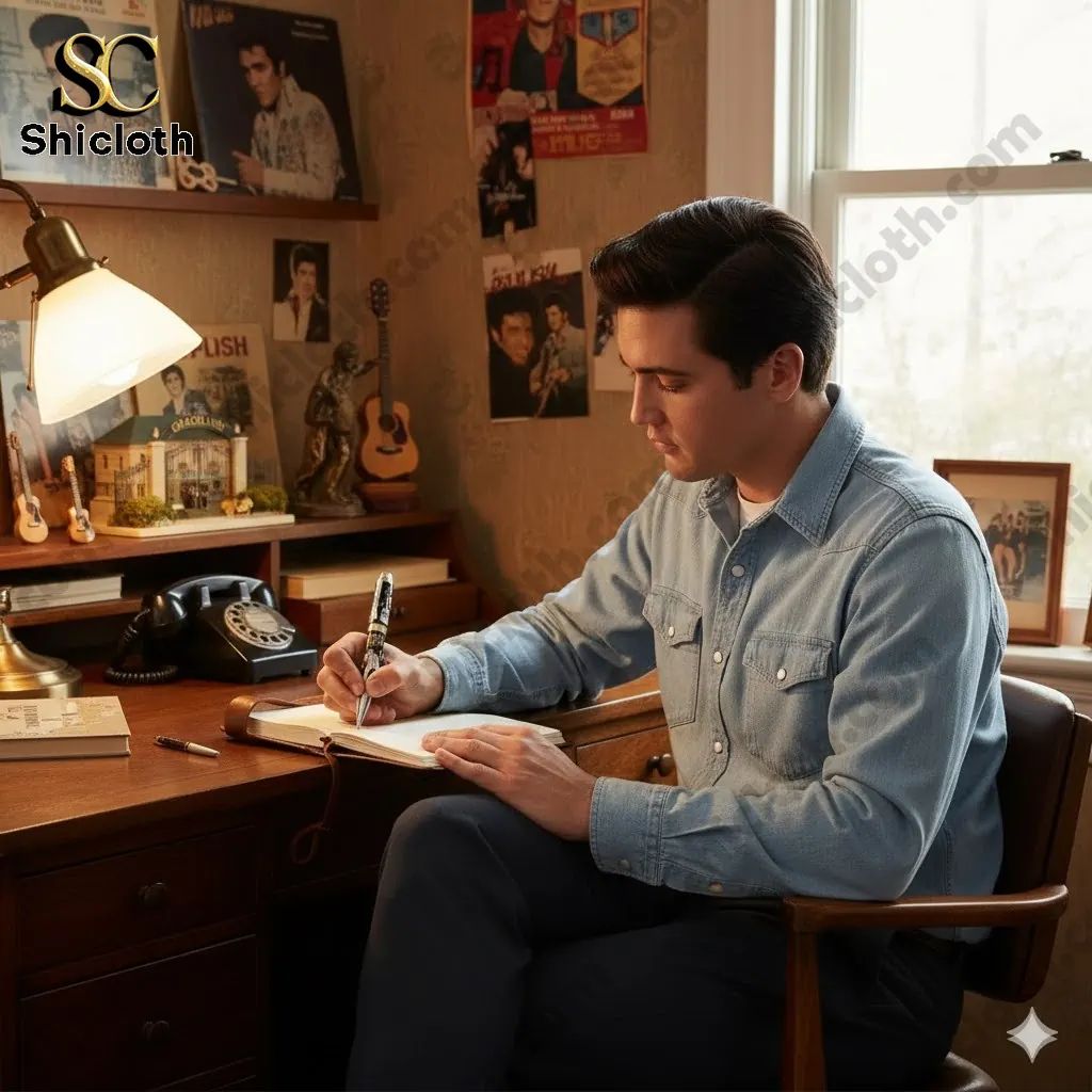 Elvis Presley King of Rock ‘n’ Roll Gift Ideas Commemorative Pen