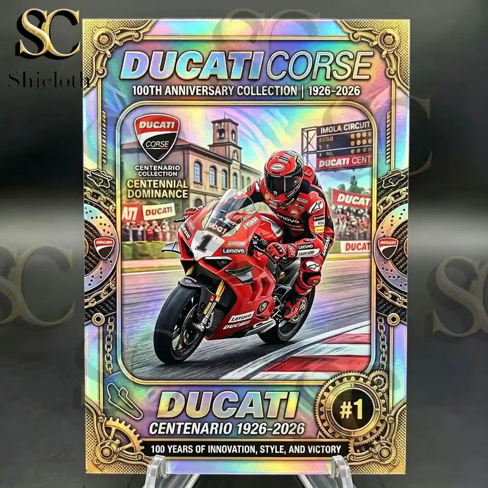 Ducati 100th Anniversary Holographic Trading Card