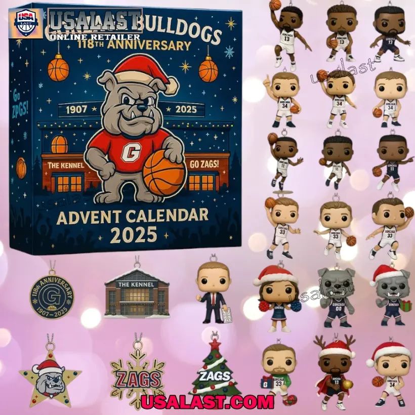 Gonzaga Bulldogs Advent Calendar 2025