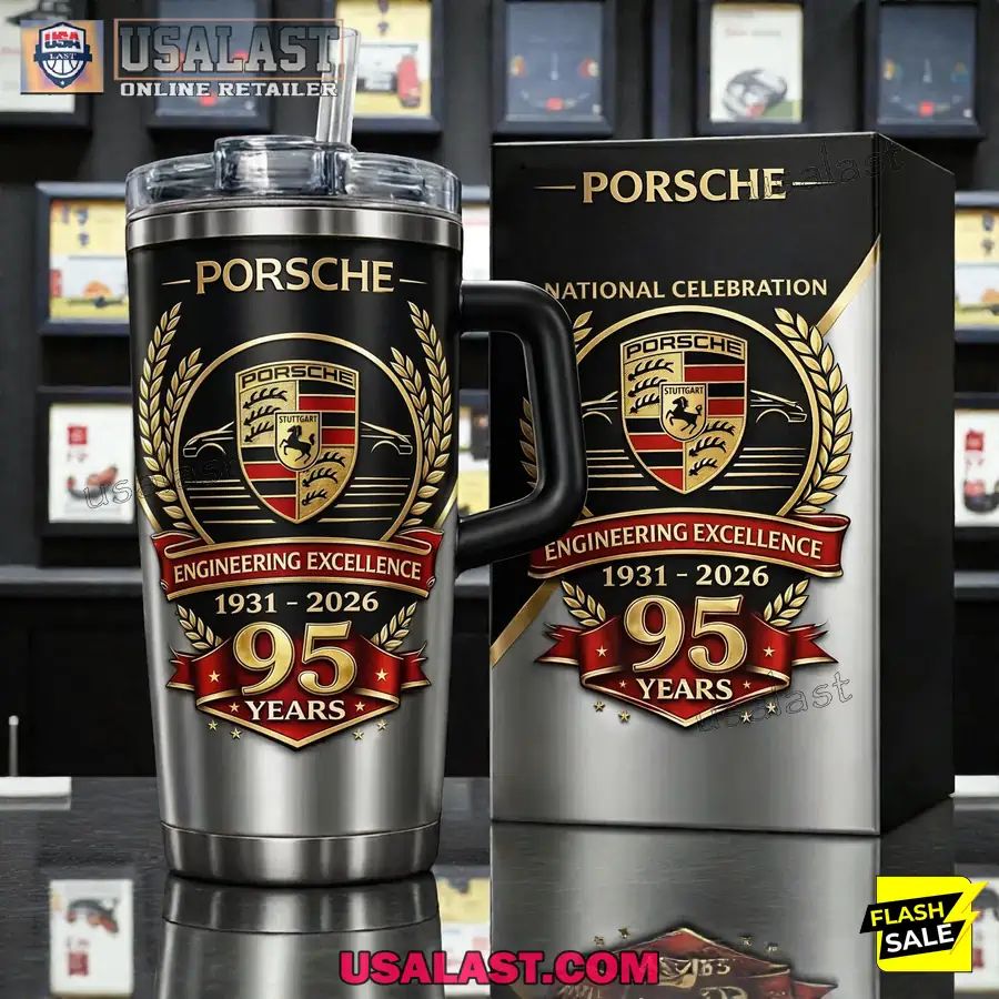Porsche 95th Anniversary 1931-2026 Stanley Tumbler