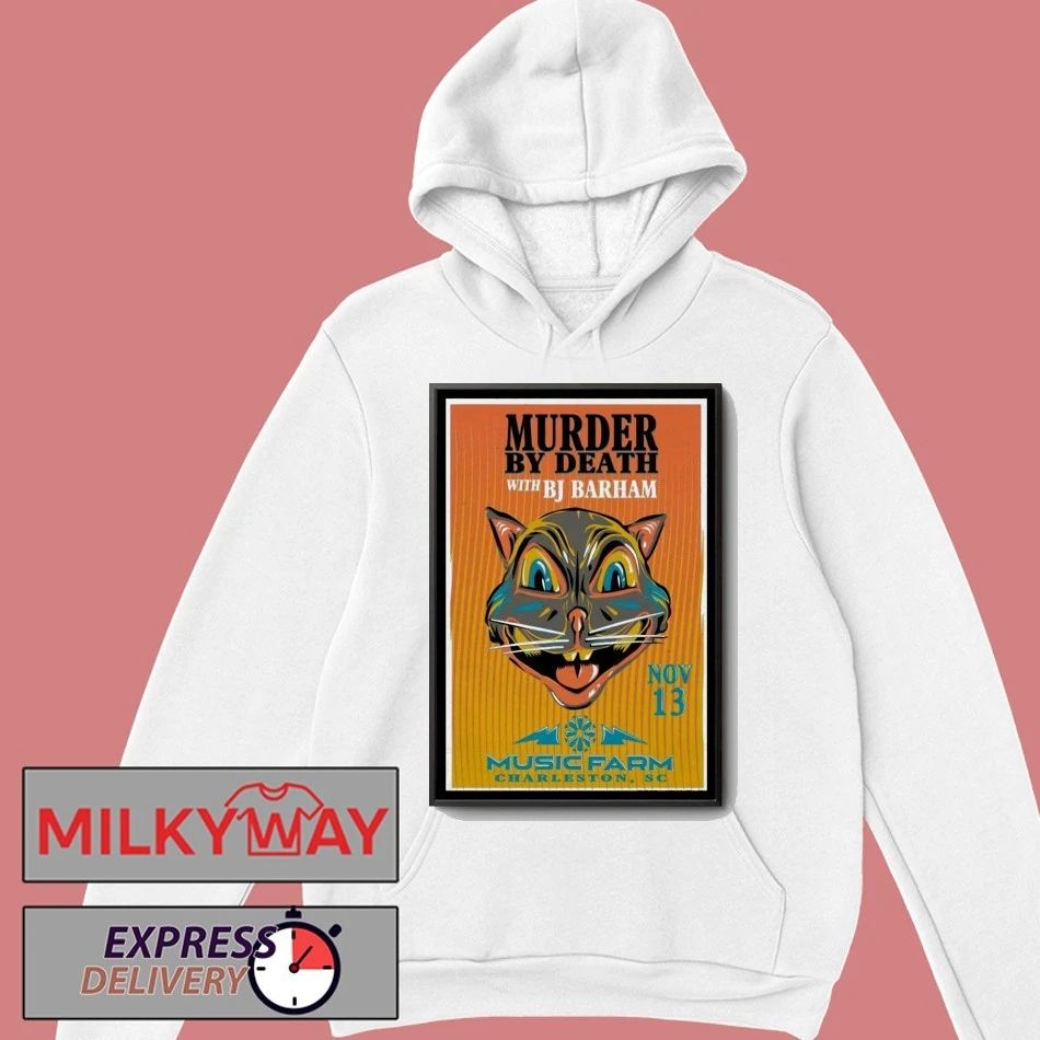 Murder By Death Nov 13 2025 Music Farm Charleston South Carolina Poster shirt