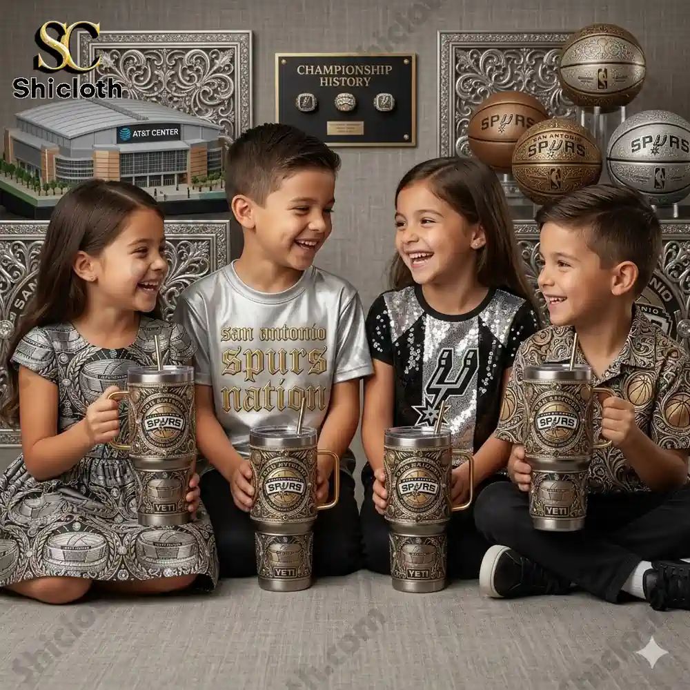 San Antonio Spurs Basketball Tumbler
