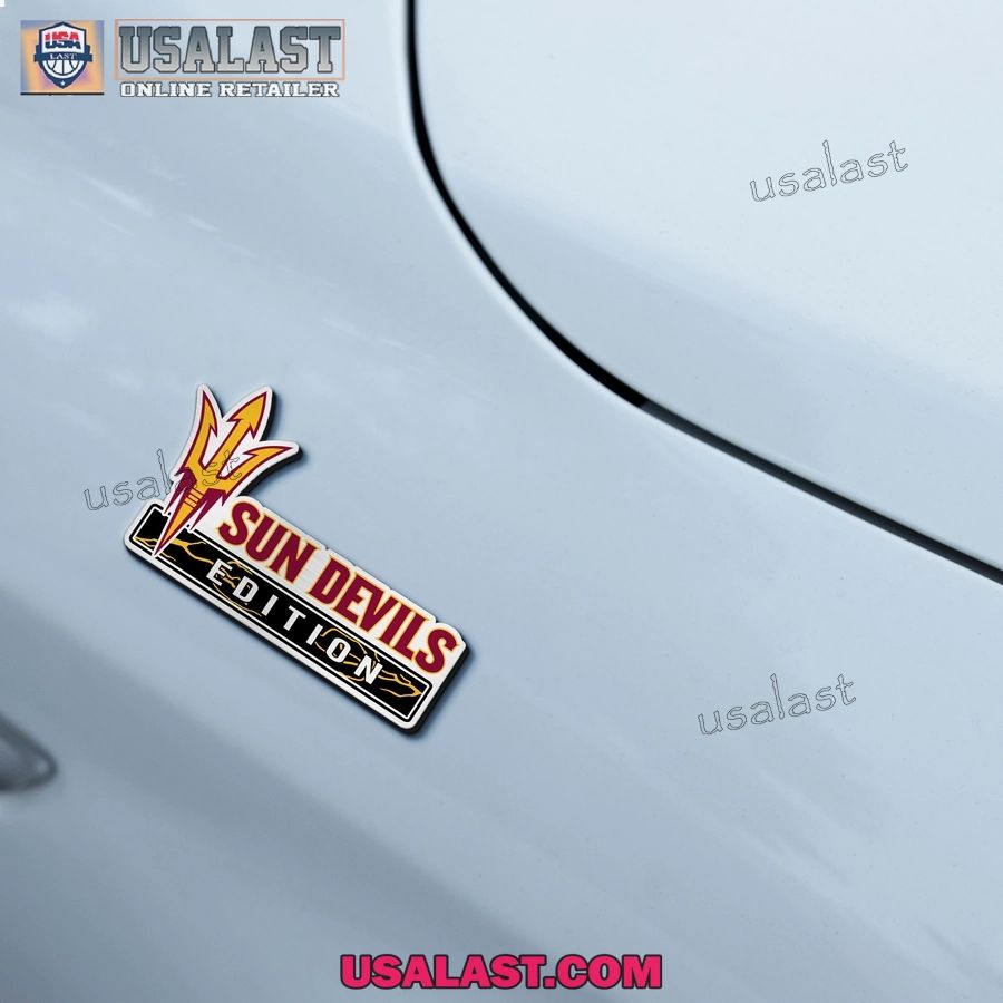 Arizona State Sun Devils Edition 3D Car Emblem Badge