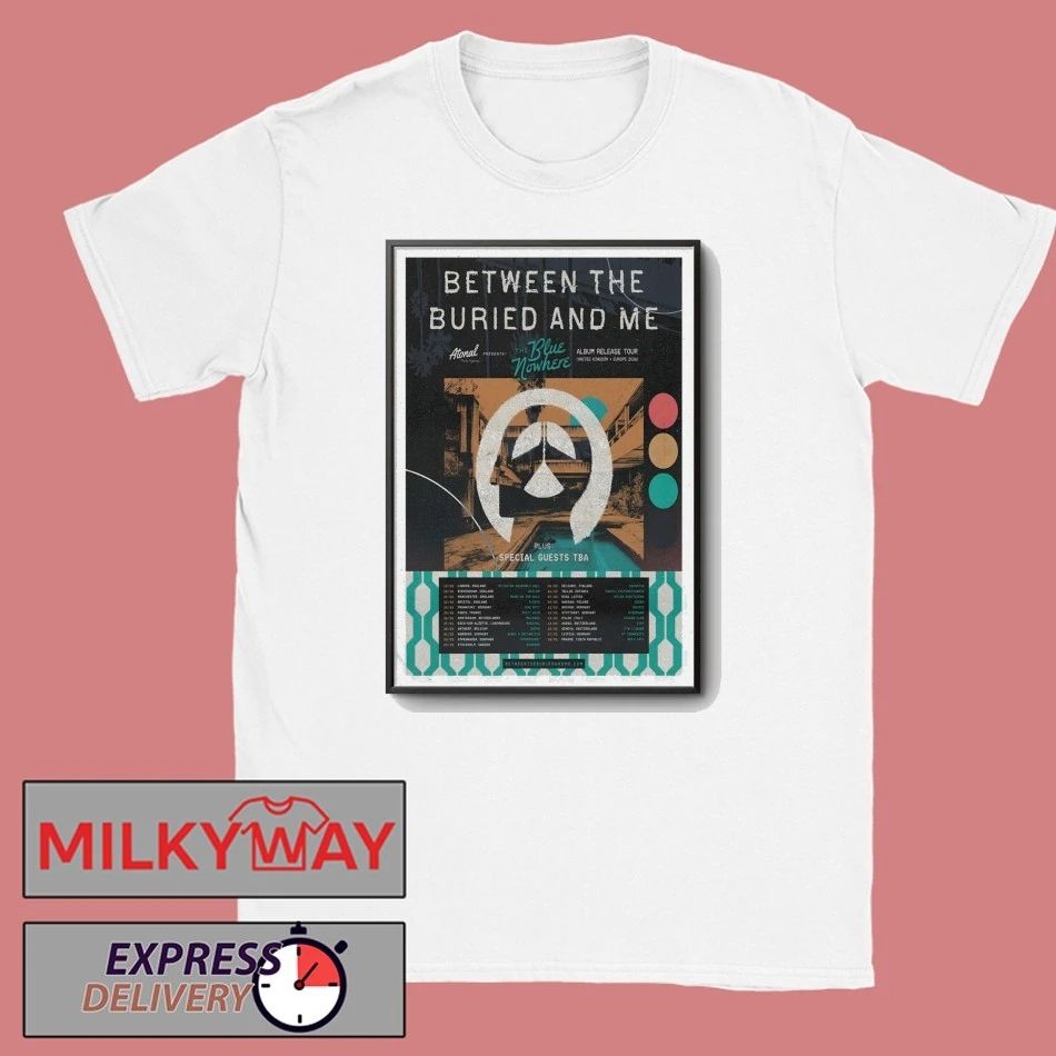Between the Buried and Me UK Europe Tour 2026 Poster shirt