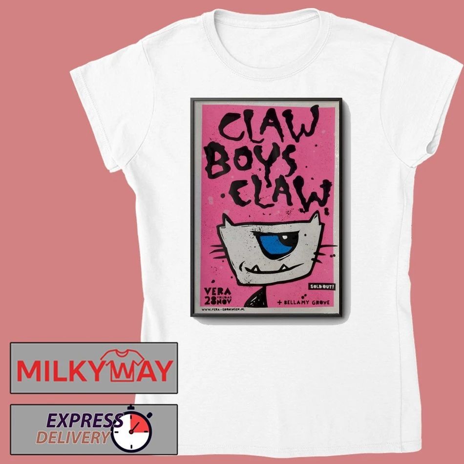 Claw Boys Claw Vera in Groningen NL 11 28 2025 Poster shirt