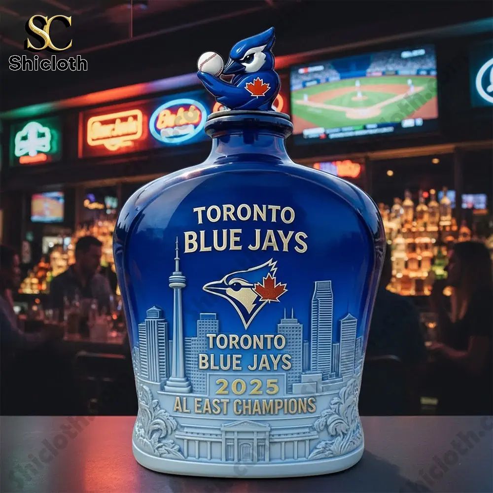 Toronto Blue Jays 2025 AL East Champions Commemorative Whiskey Bottle