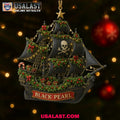 Black Pearl Pirates Christmas Ornament