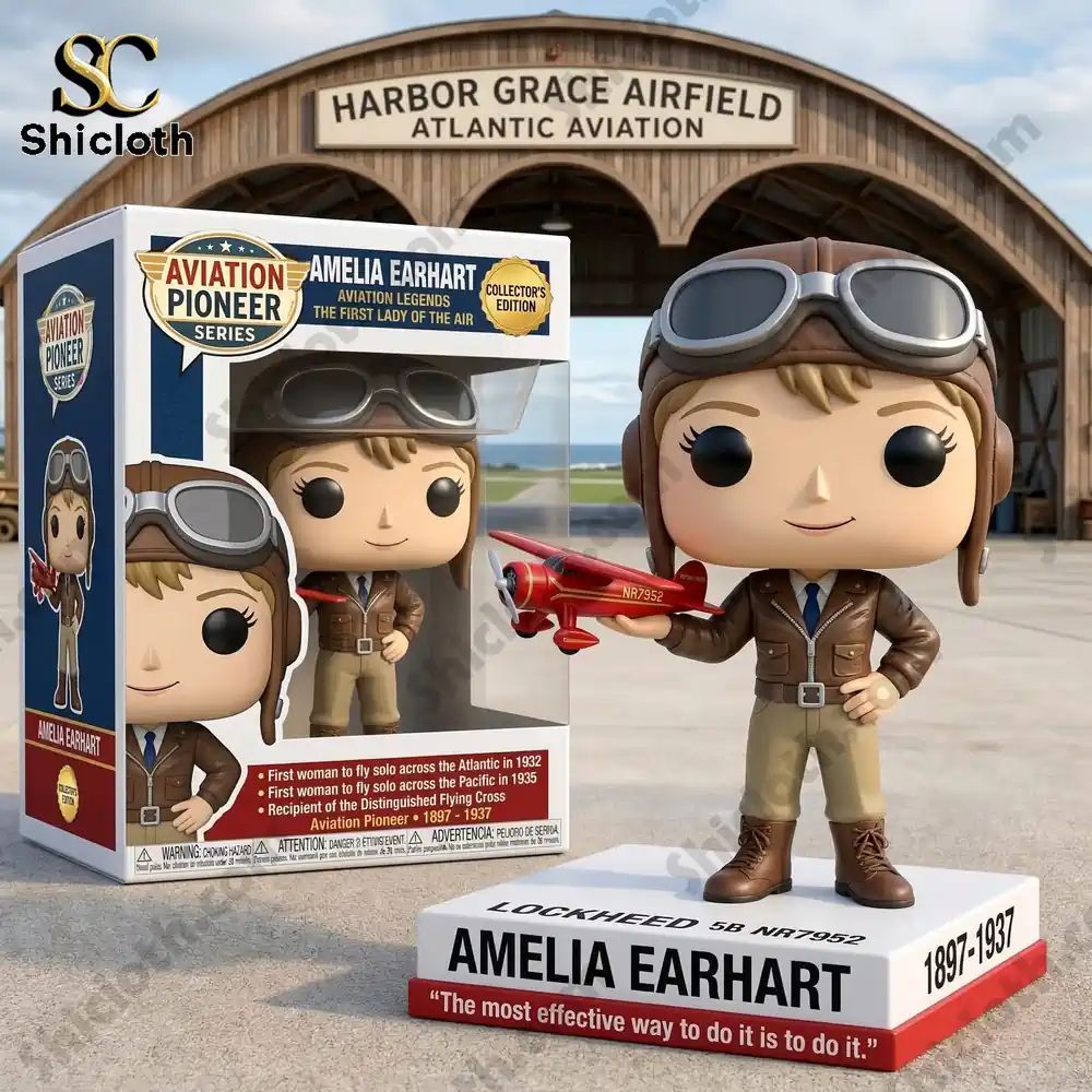 Amelia Earhart Aviation Pioneer Funko Pop! Vinyl Figure 2026