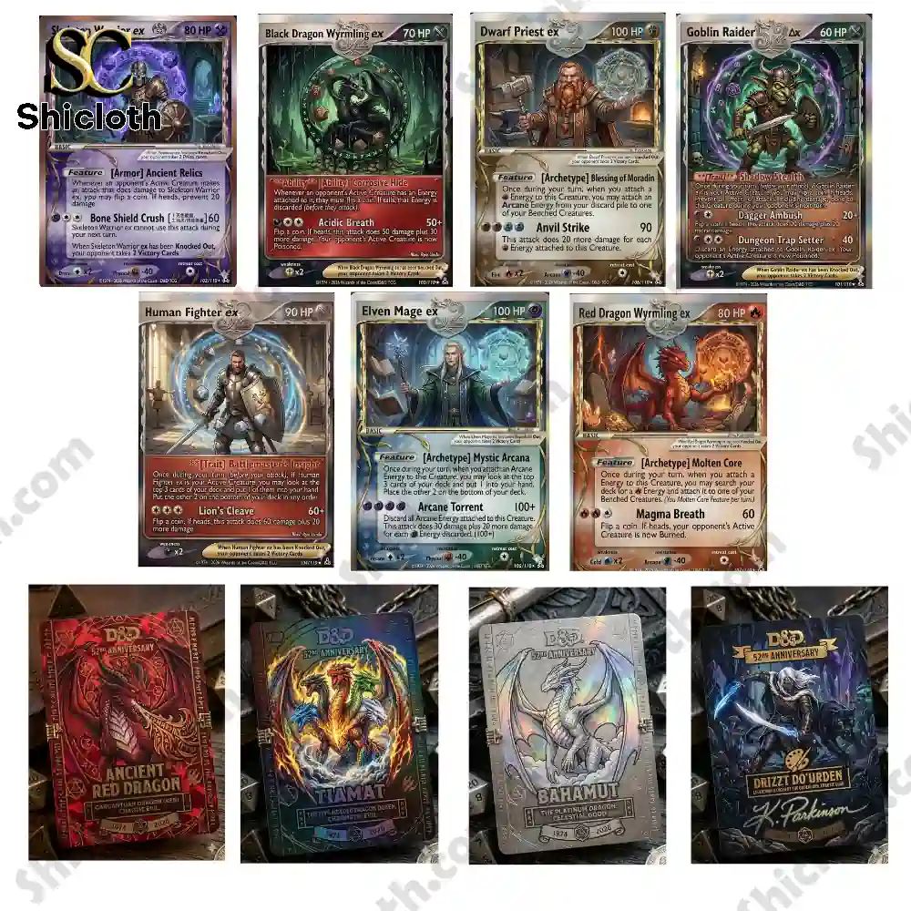 Dungeons & Dragons (TCG) 52nd Anniversary Limited Cards