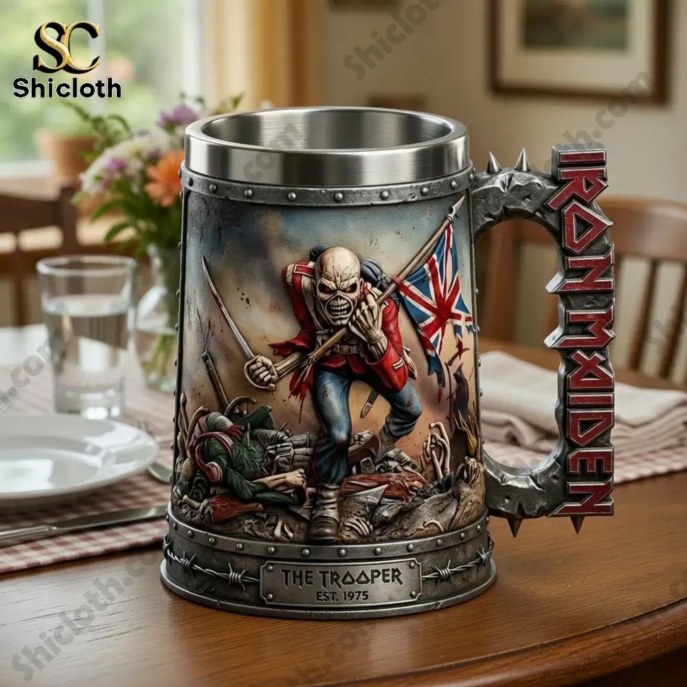 The Trooper Iron Maiden 3D Mug