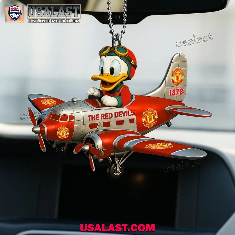 Manchester United x Donald Duck Christmas Hanging Ornament