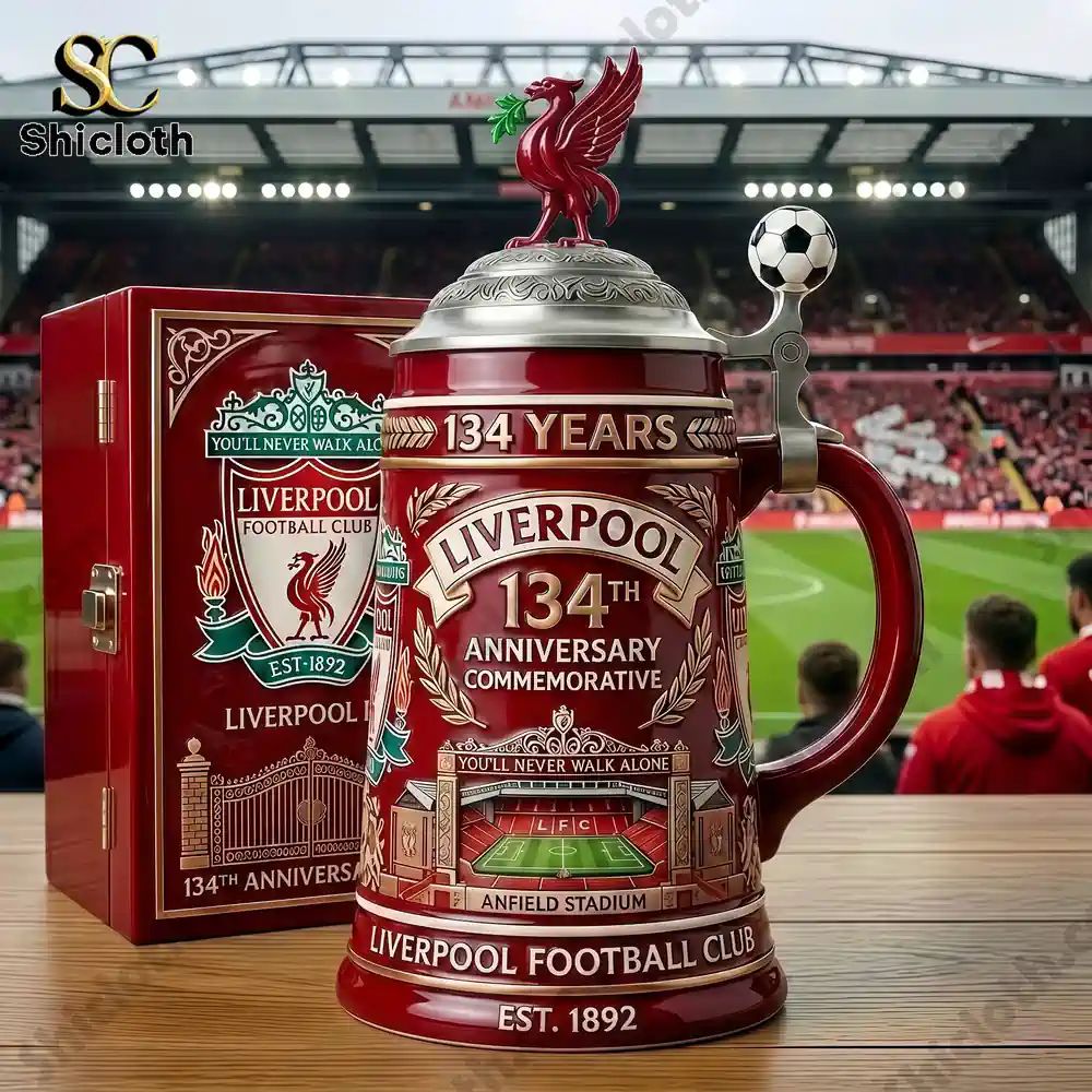 Liverpool Football Club 134th Anniversary Commemorative Collector Beer