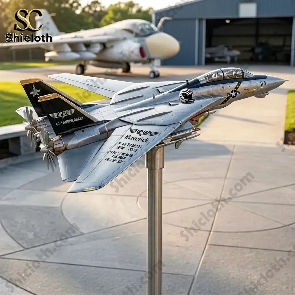 Wind Spinner For Garden Top Gun 40th Anniversary