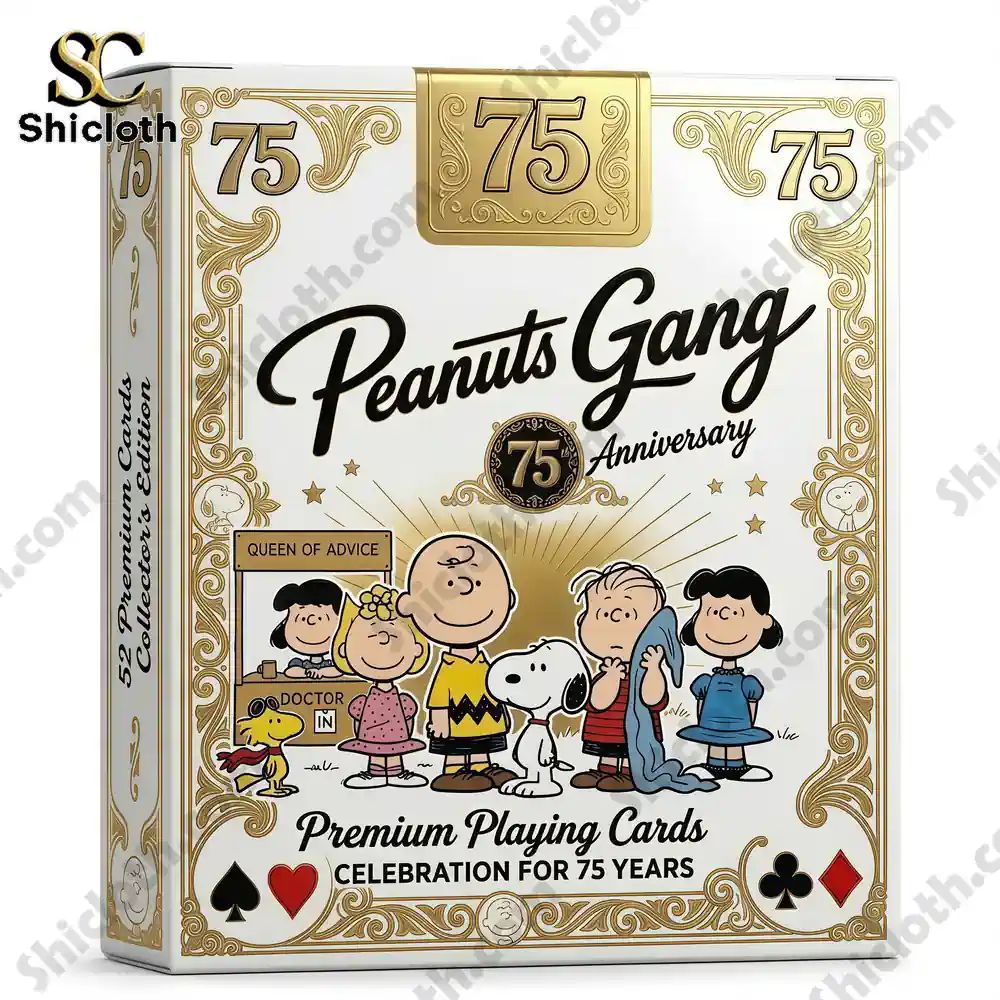 Peanuts 75th Anniversary Commemorative Playing Cards