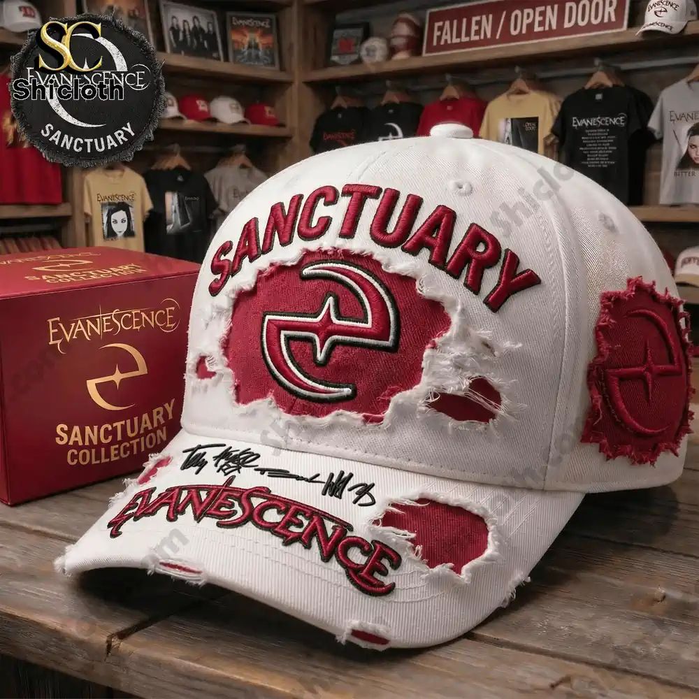 Evanescence Rock Band Sanctuary Collection Cap Hat