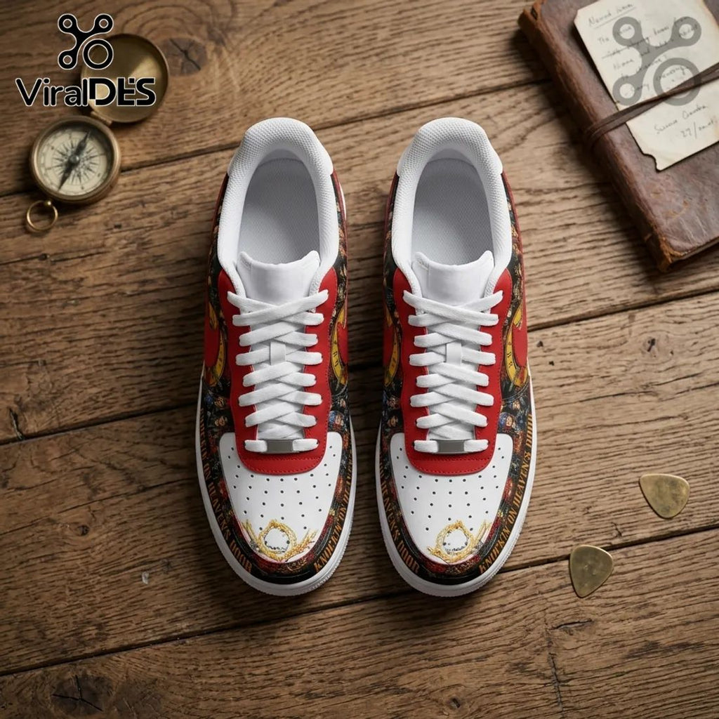 Guns N Roses 2026 Tour Custom Air Force 1 Sneakers