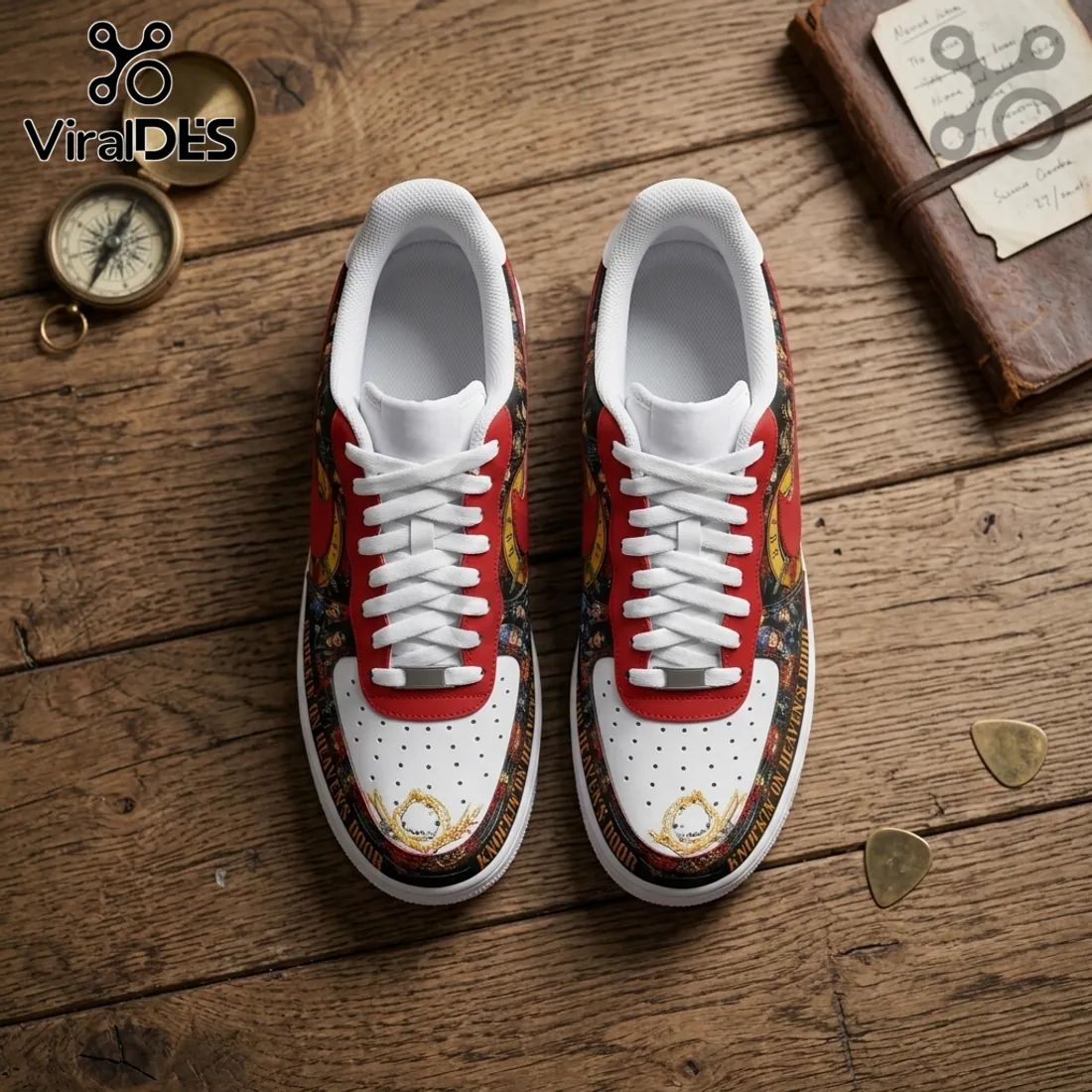 Guns N Roses 2026 Tour Custom Air Force 1 Sneakers
