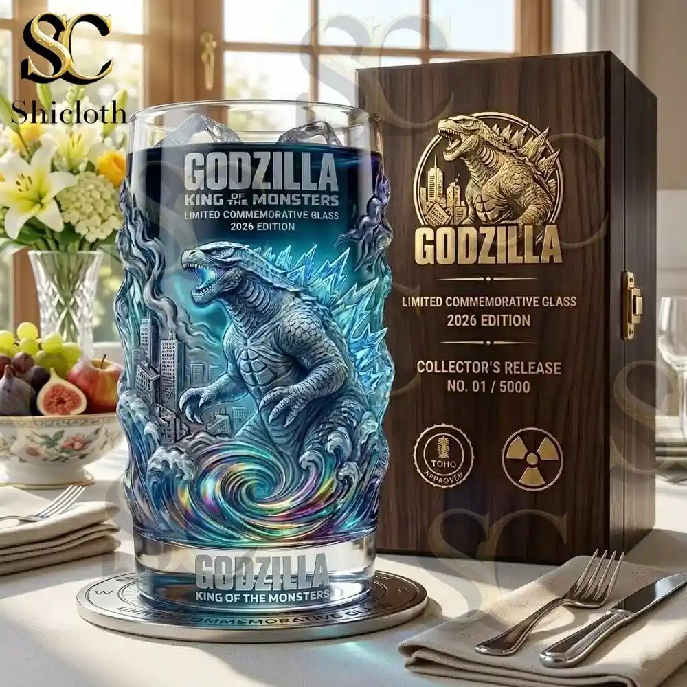 Godzilla King Of The Monsters Collectible Beer Glass