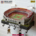 Washington Commanders Sports Stadium Key Hooks, Key Holder