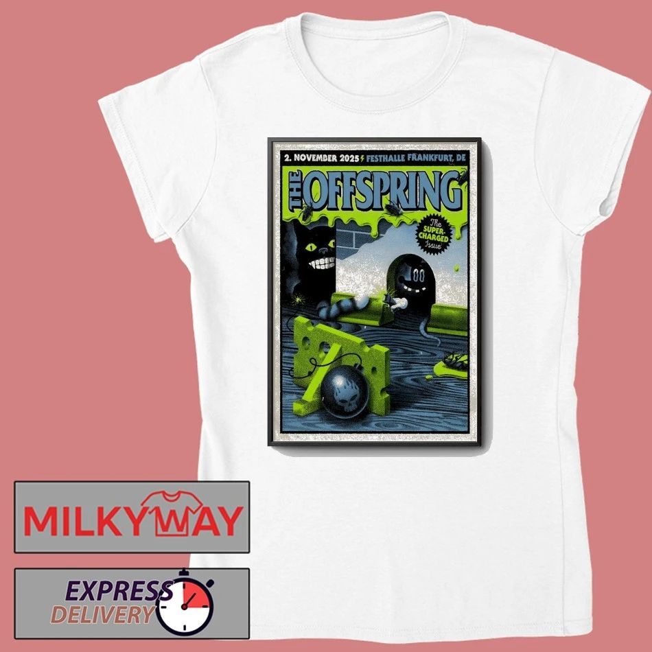 The Offspring Nov 2 2025 Festhall Frankfurt, DE Poster shirt