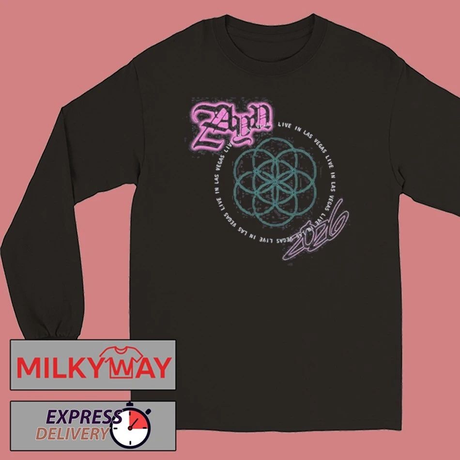 Zayn Malik Las Vegas Tour 2026 Mandala shirt