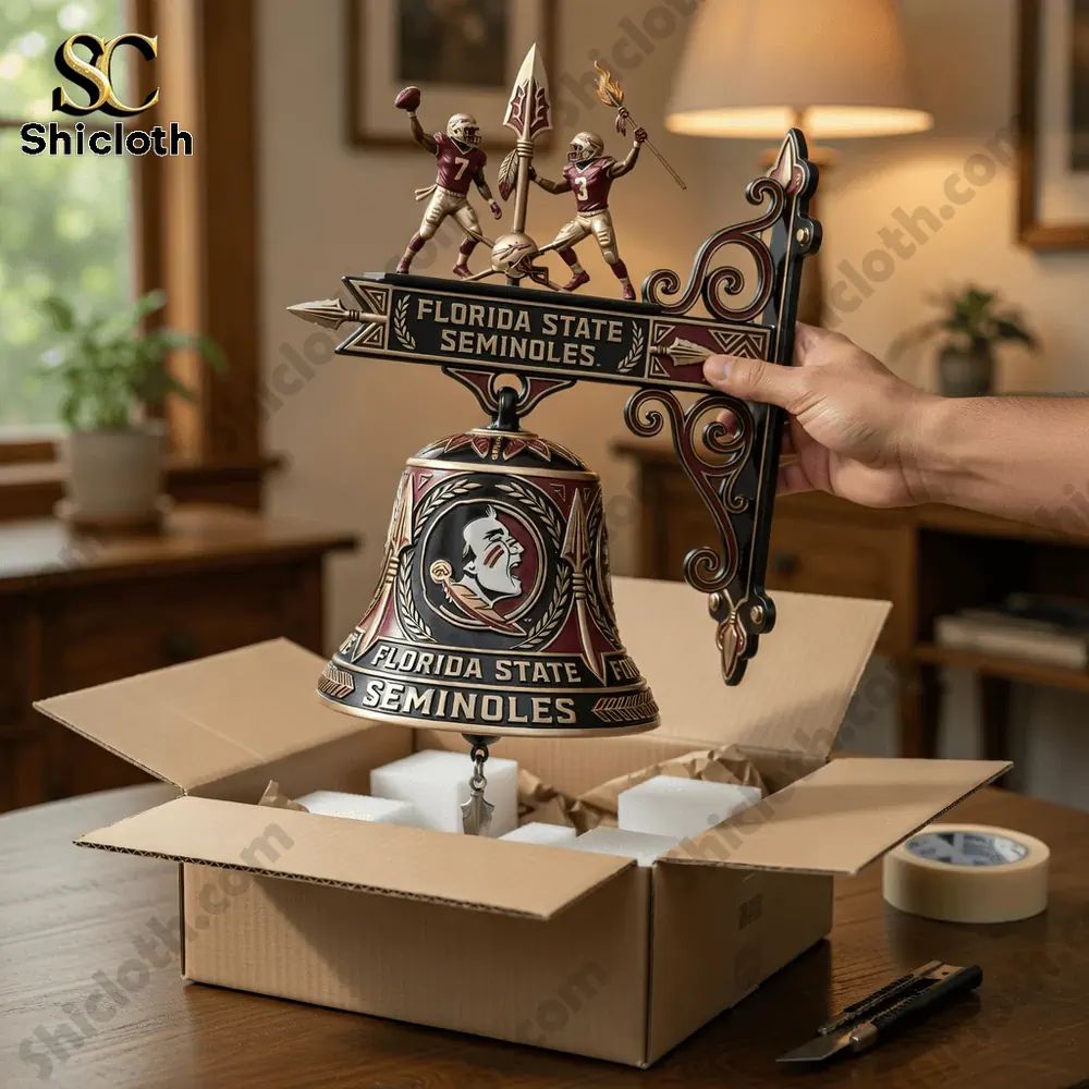 Florida State Seminoles Commemorative Wall Bell Doorbell