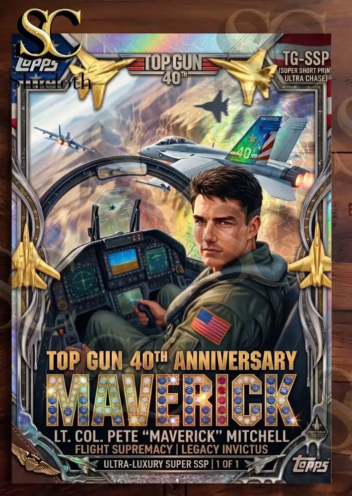 Gun 40th Anniversary Collector Card Box