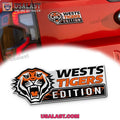 Wests Tigers Edition Custom 3D Car Badge Sticker