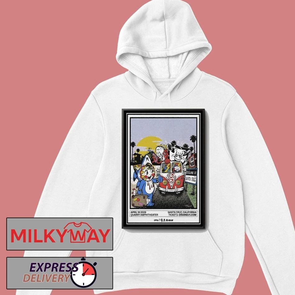 Drain Event Quarry Amphitheater 2026 Poster shirt