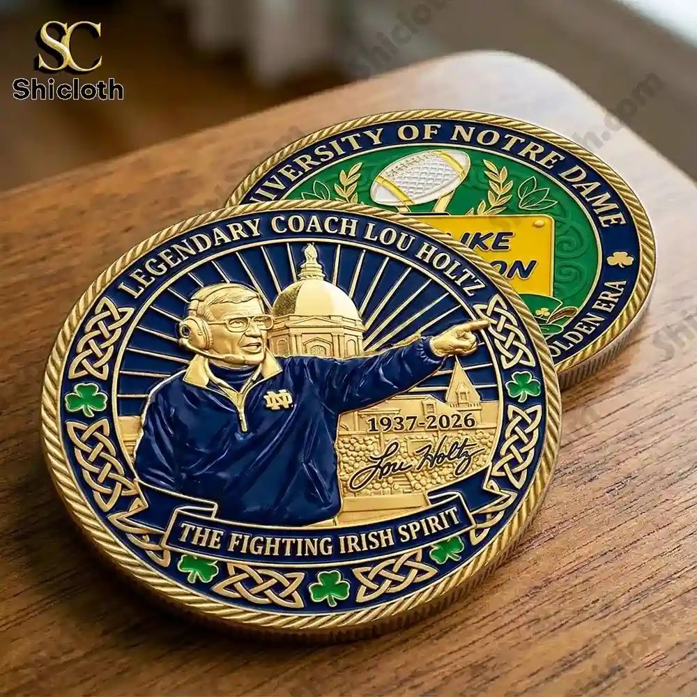 Lou Holtz Commemorative Challenge Coin