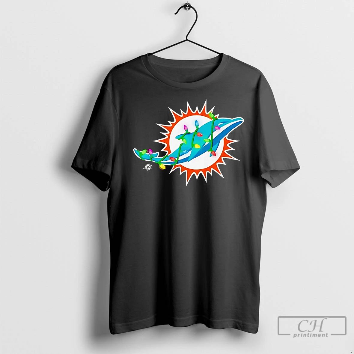 Premium Miami Dolphins Logo Christmas Light