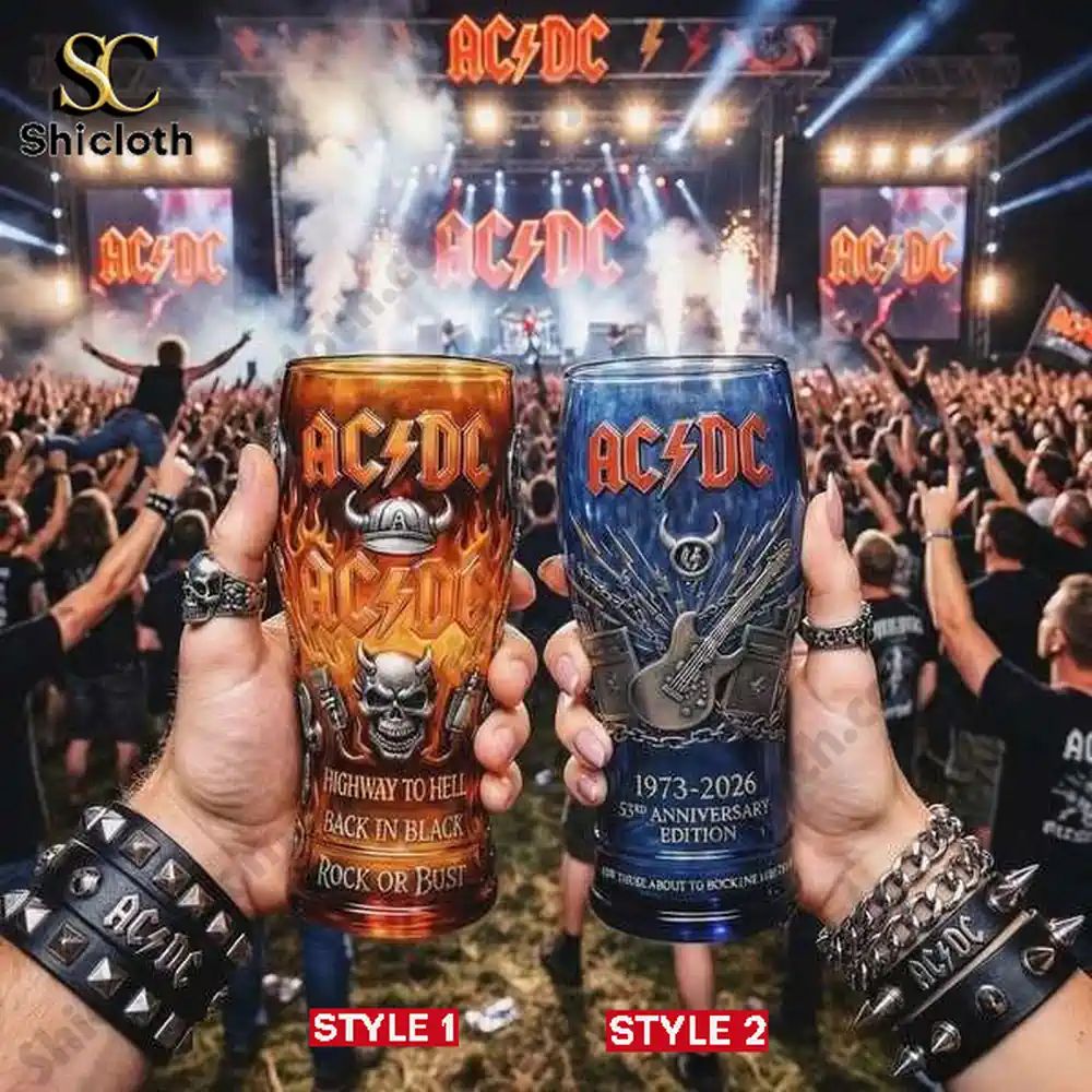 ACDC 53rd Anniversary Rock Legacy Beer Glass