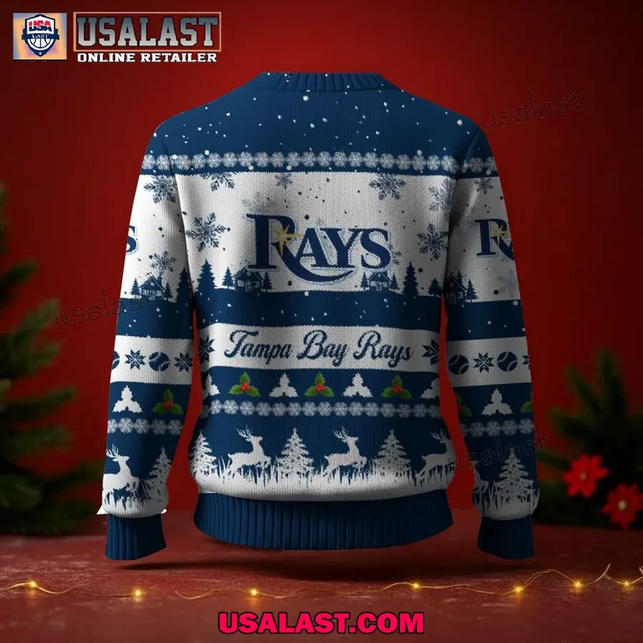 Tampa Bay Rays Ugly Christmas Sweater Jumper