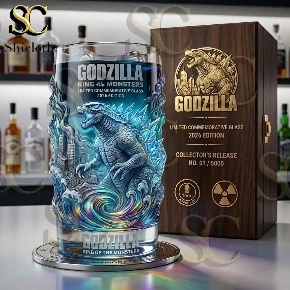 Godzilla King Of The Monsters Collectible Beer Glass